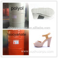 Polyol and Isocyanate for footwear sole